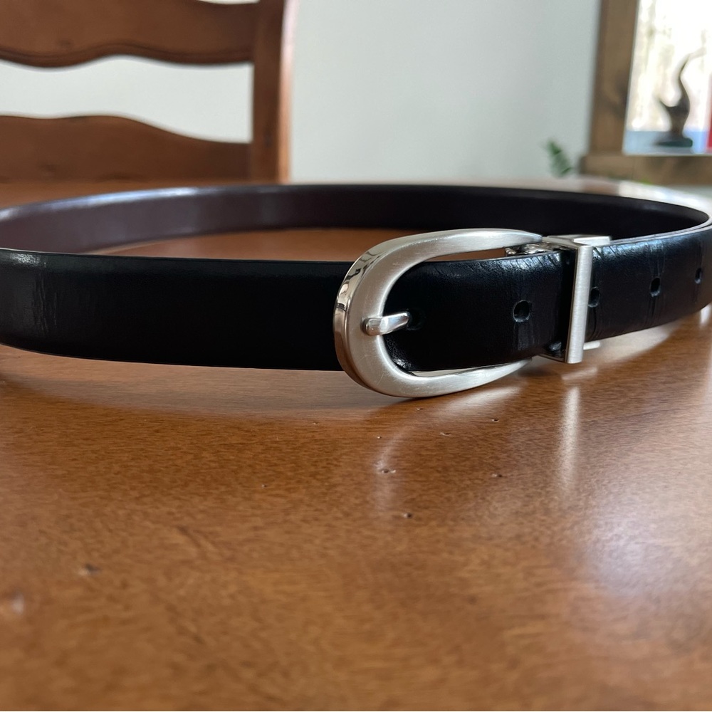 Classic Leather belt reversible